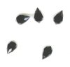 5 10x6mm Preciosa Jet Tear Drops